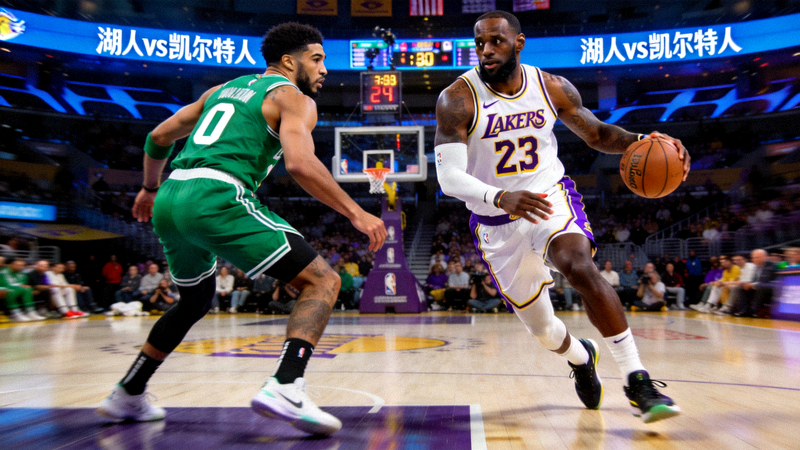 NBA湖人vs凯尔特人 詹姆斯与塔图姆对决 篮球赛事